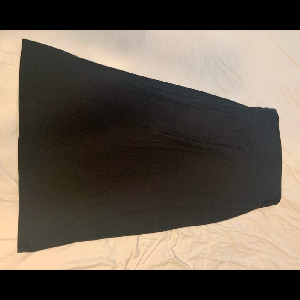 Faded Glory black maxi skirt